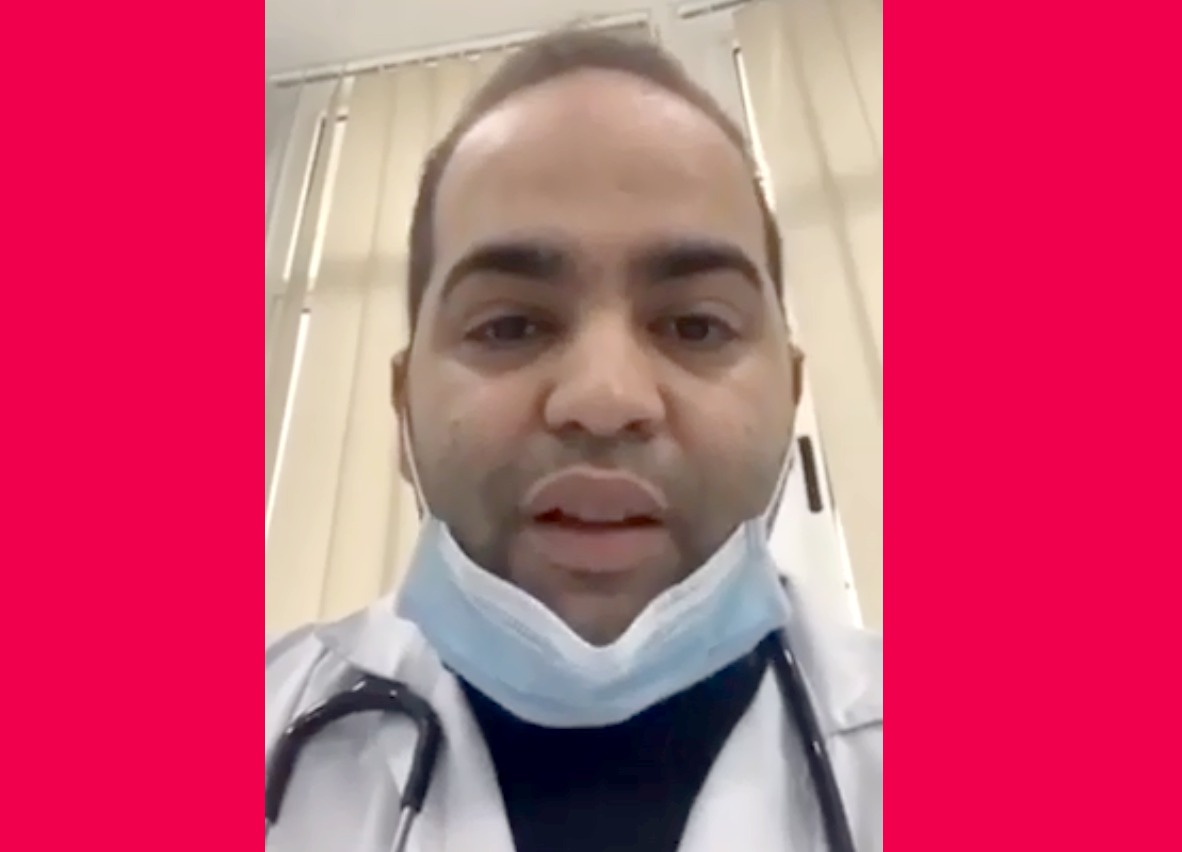 الدكتور أيمن الغازي يدعو المواطنين إلى التزام منازلهم بسبب #وباء_ كورونا_المستجد