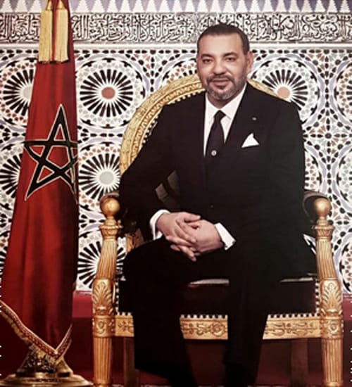 برقية تعزية ومواساة من جلالة الملك إلى أفراد أسرة المرحوم الفنان محمد الشوبي
