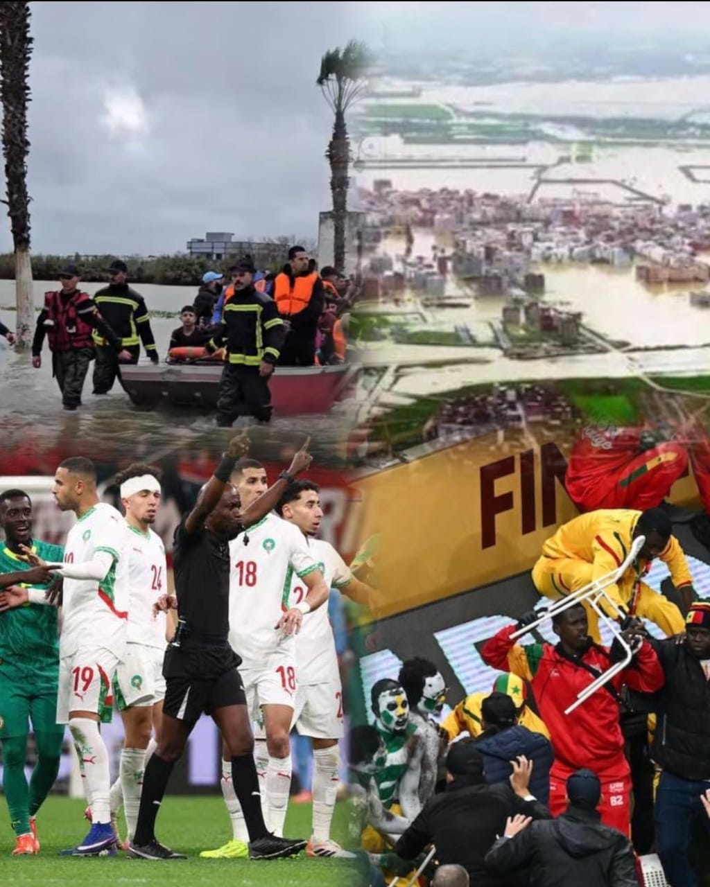 وجع الحقيقة // المغاربة بين عقوبات الكاف وفيضانات القصر الكبير .. دروس في ترتيب الأولويات
